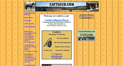 Desktop Screenshot of cattleco.com